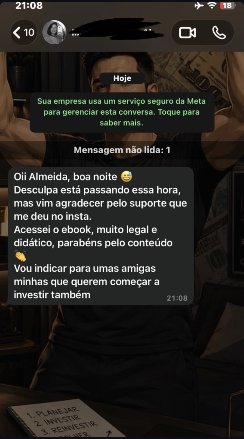 Depoimento de aluno do SOU INVESTIDOR 1.0 - 7